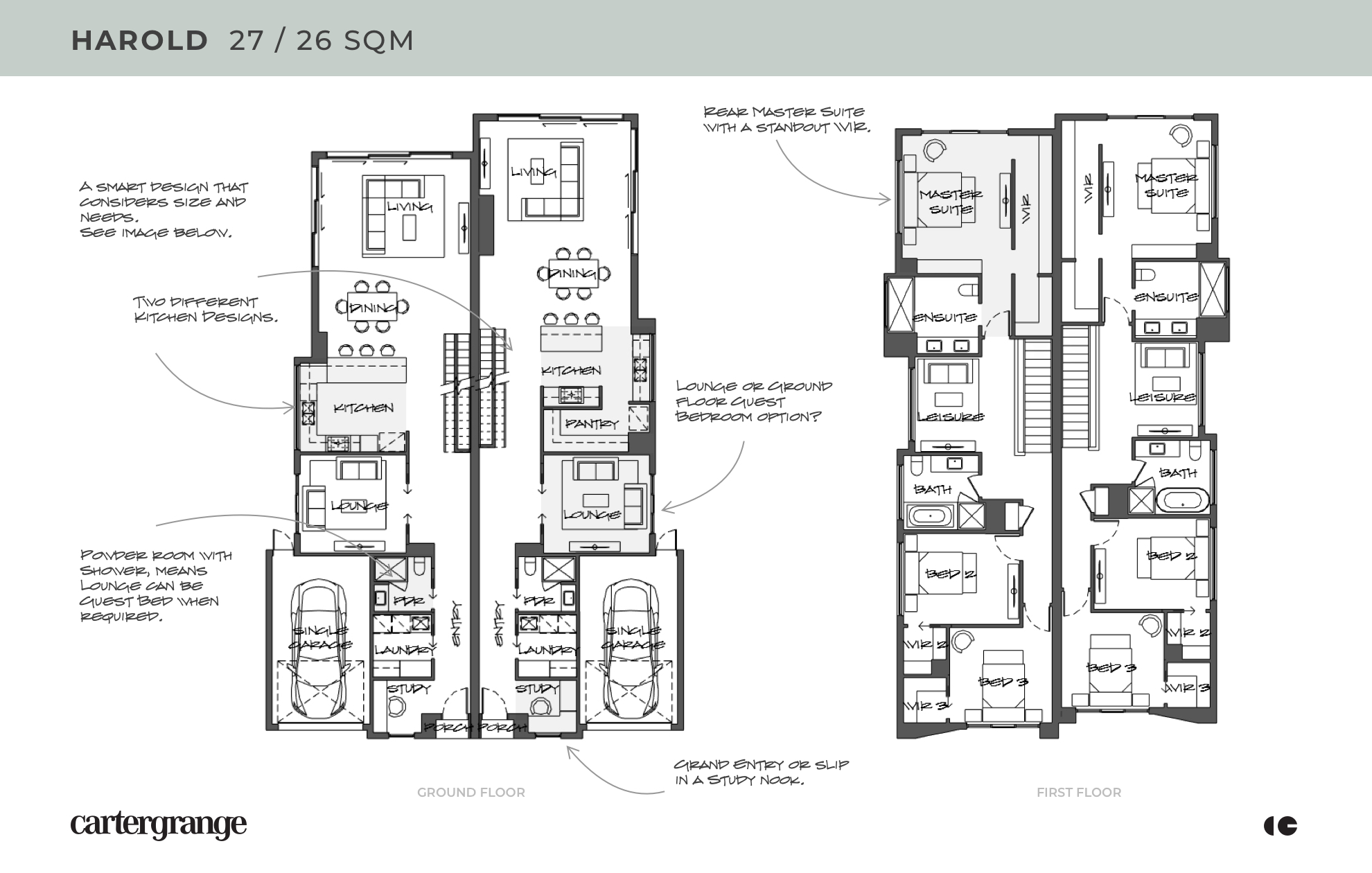 Harold dual occupancy floor plan